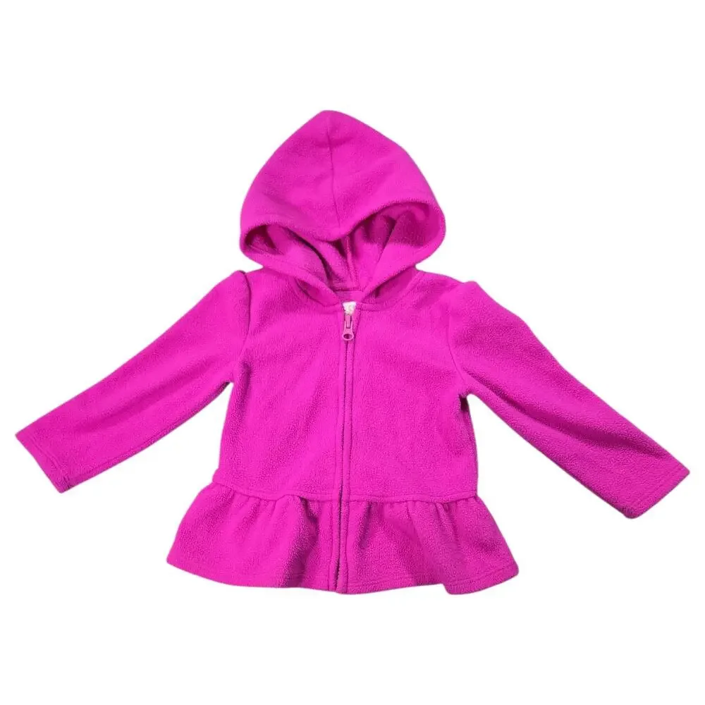 OshKosh Girls 2T Reversible Coat Jacket Childrens Place 18-24M Fleece Jacket Lot